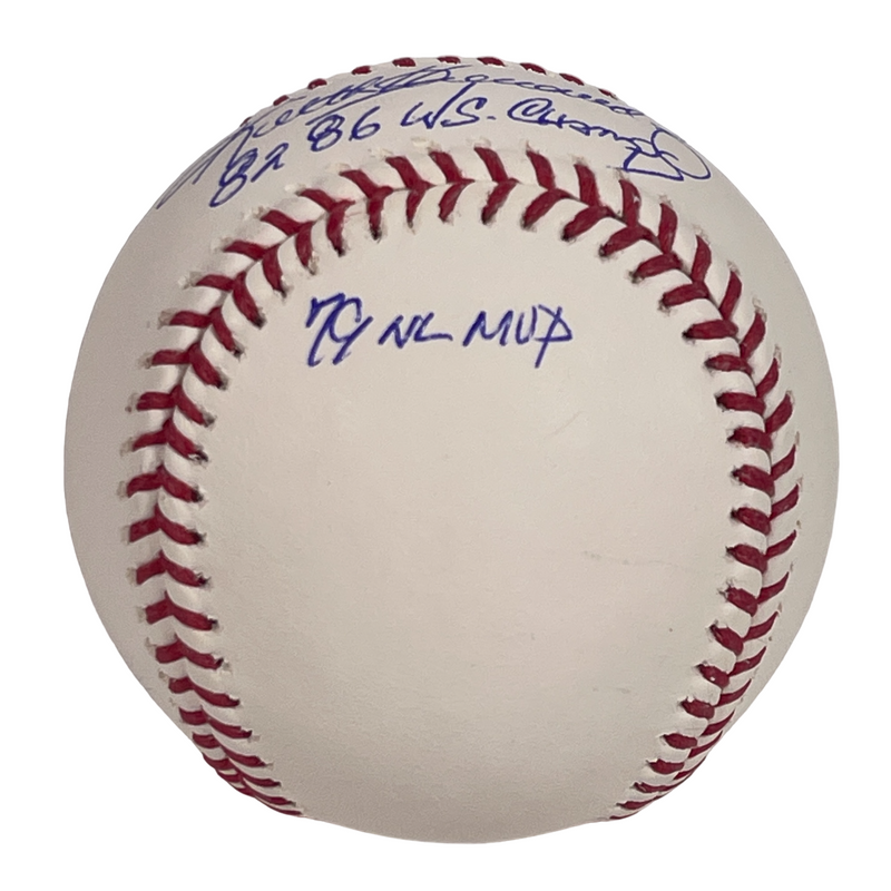 Keith Hernandez Signed ROMLB Baseball w/ NL Batting Champ + WSC + MVP JSA COA
