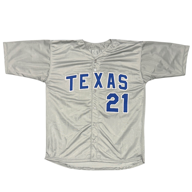 Ruben Sierra Signed Texas Rangers Custom Jersey w/ 4x AS Insc. JSA Witness COA G