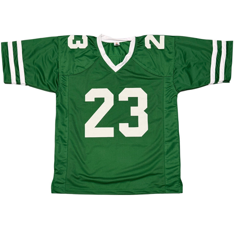 D'Angelo Ponds Signed New York Jets Custom w/ Gang Green Jersey JSA Witness COA
