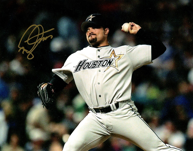 Mike Hampton Signed Autographed Houston Astros 8x10 Photo LSCM COA