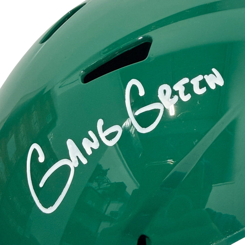 Minkah Fitzpatrick Signed Jets TB FS Full Size Helmet w/ Gang Green JSA W COA