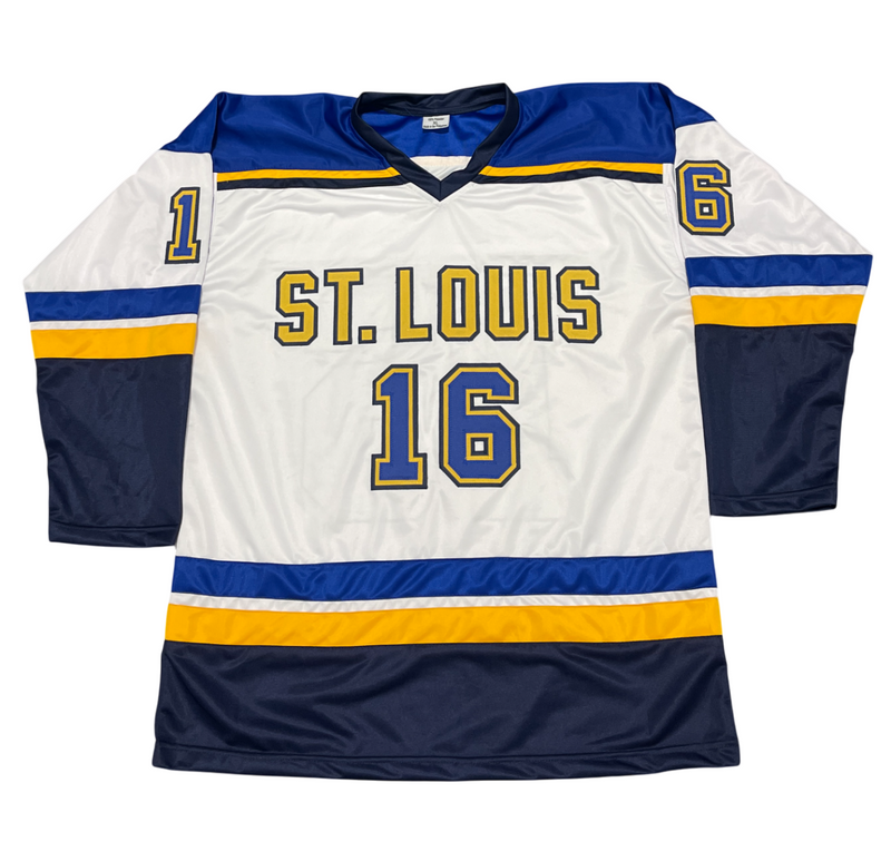 Brett Hull Signed St Louis Blues Custom Jersey Beckett Witness BAS COA