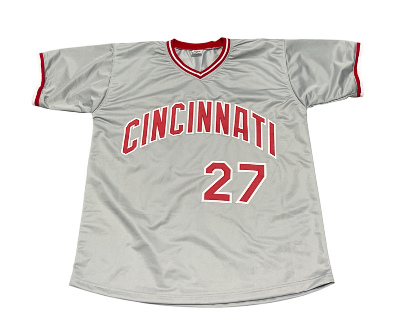 Jose Rijo Signed Cincinnati Reds Custom Jersey w/ 90 WS MVP Beckett Wit BAS COA