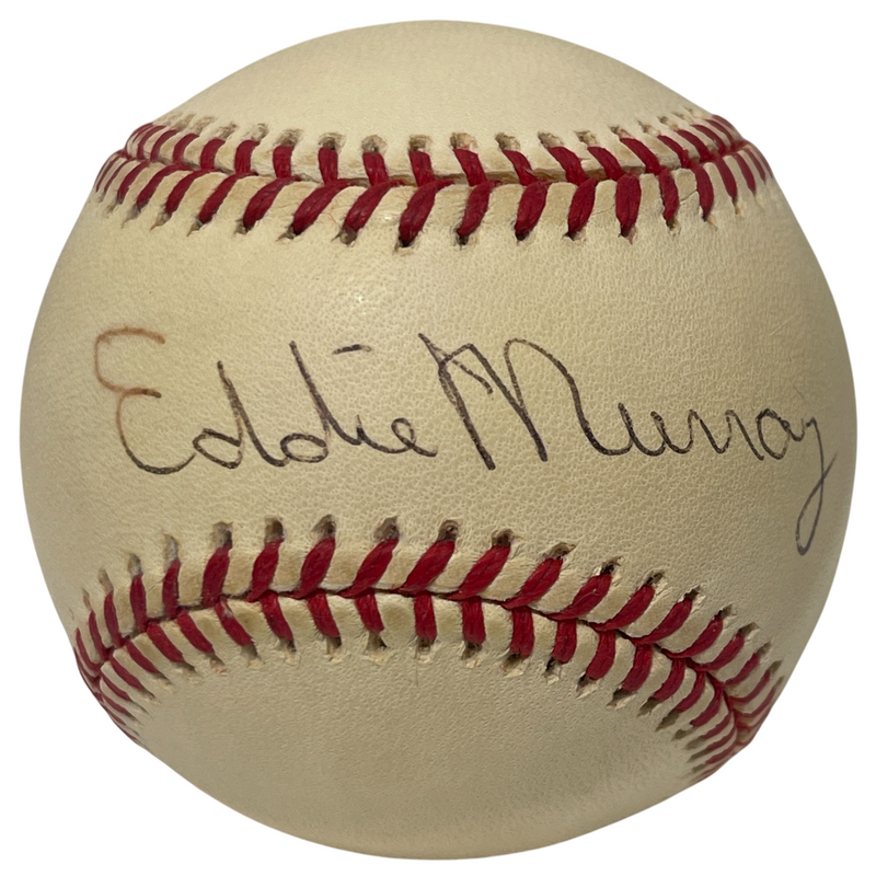 Eddie Murray Signed 2000 Millennium ROMLB Baseball Orioles JSA COA E