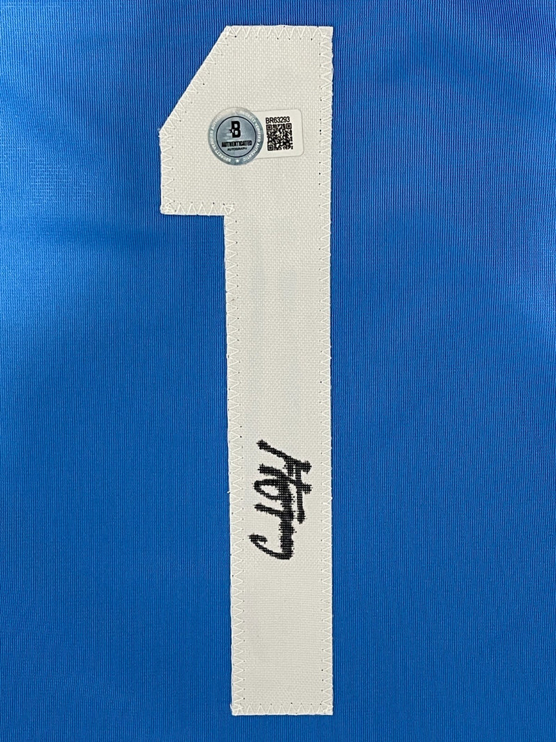 Cookie Rojas Signed Kansas City Royals Custom Jersey Beckett BAS COA