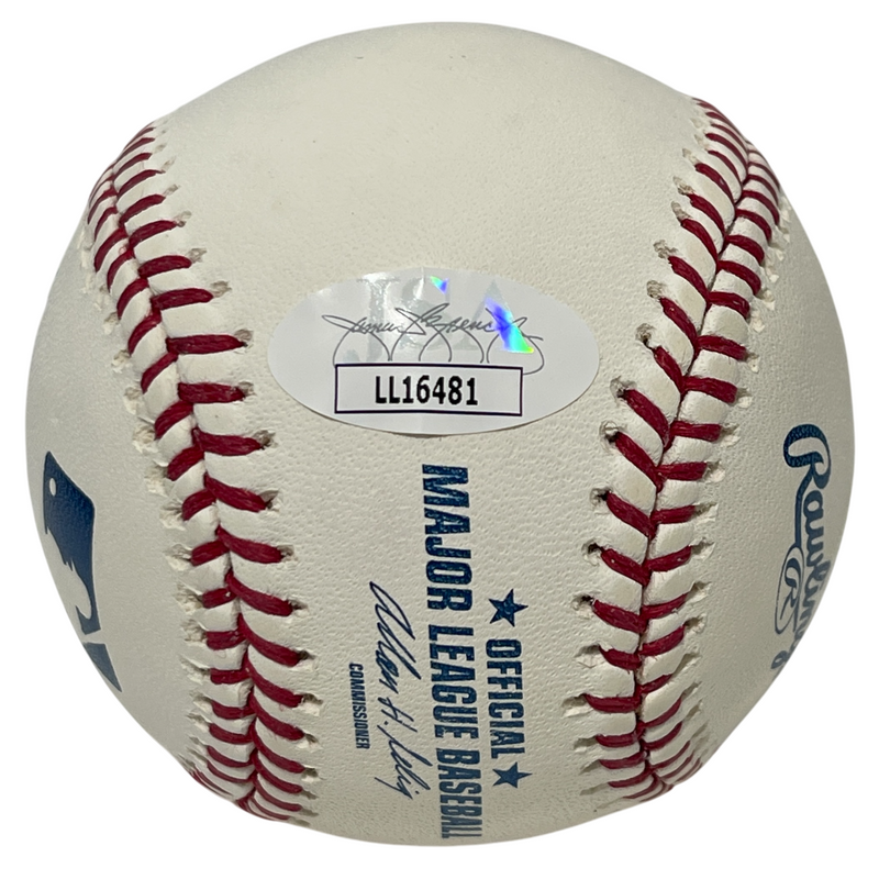 Choo-Choo Coleman Signed ROMLB Baseball w/ 1962 Original Mets JSA COA
