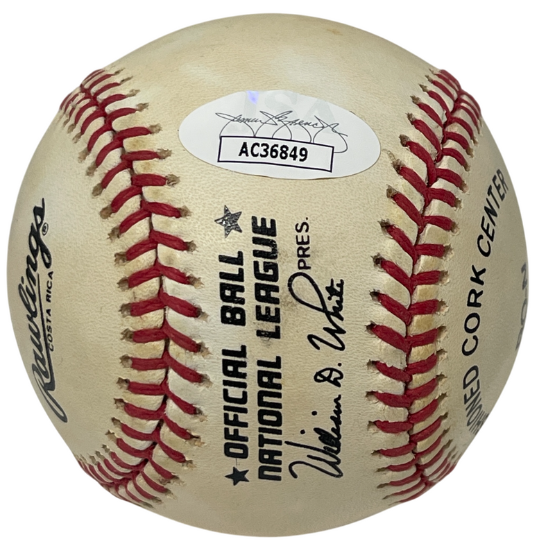 Bobby Bonilla Signed Rawlings National League Baseball New York Mets JSA COA A