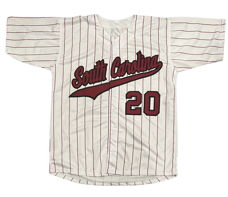 Ethan Petry Signed South Carolina Gamecocks Custom Jersey JSA COA