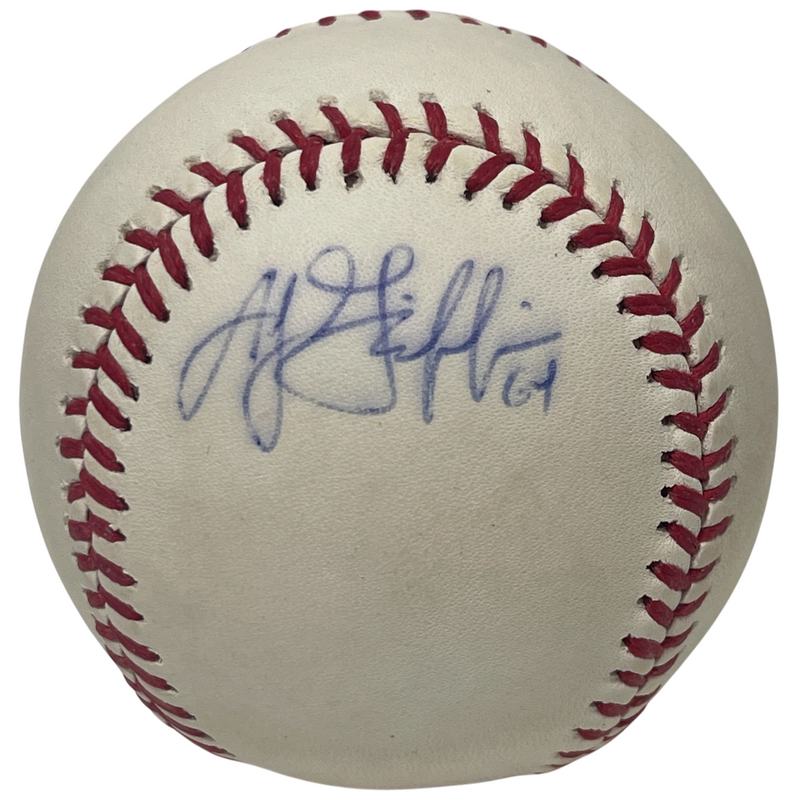 AJ Griffin Signed Autographed ROMLB Baseball Athletics Rangers LSCM COA