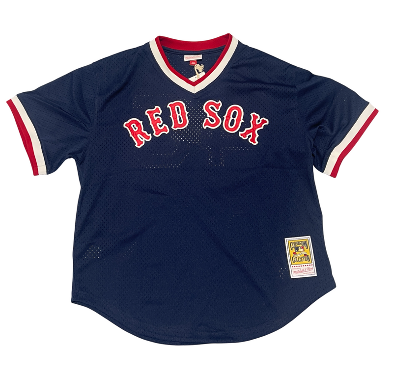 Pedro Martinez Signed Auto M&N Authentic BP Red Sox Jersey HOF CY In JSA WIT COA