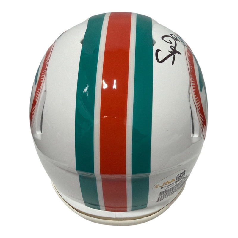 Mark Duper Signed Autographed Miami Dolphins TB Mini Helmet JSA Witness COA