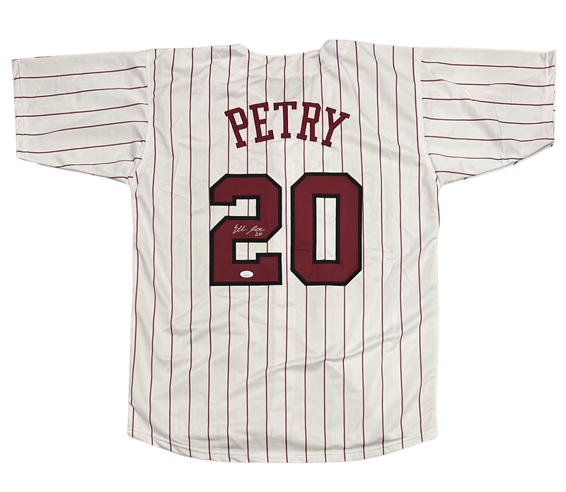 Ethan Petry Signed South Carolina Gamecocks Custom Jersey JSA COA
