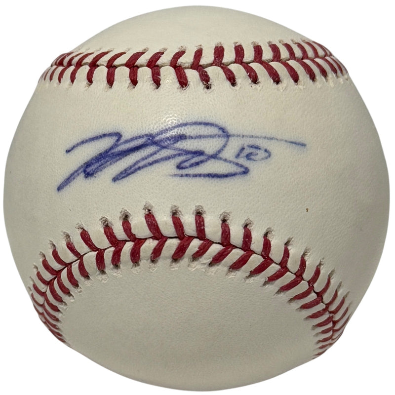 Marcus Semien Signed Autographed ROMLB Baseball Beckett BAS COA New York Mets