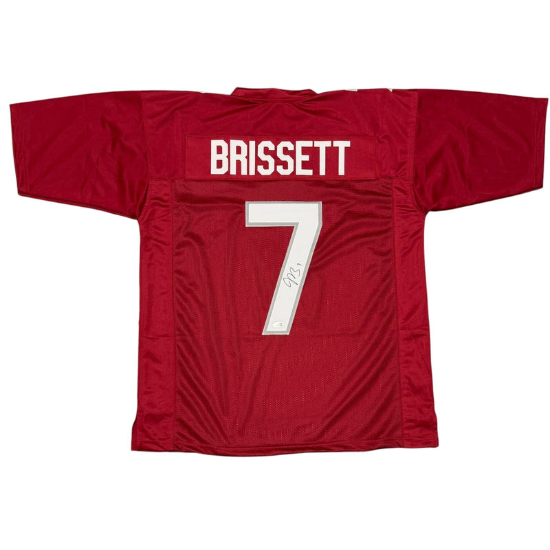 Jacoby Brissett Signed Arizona Cardinals Custom Jersey JSA Witness COA