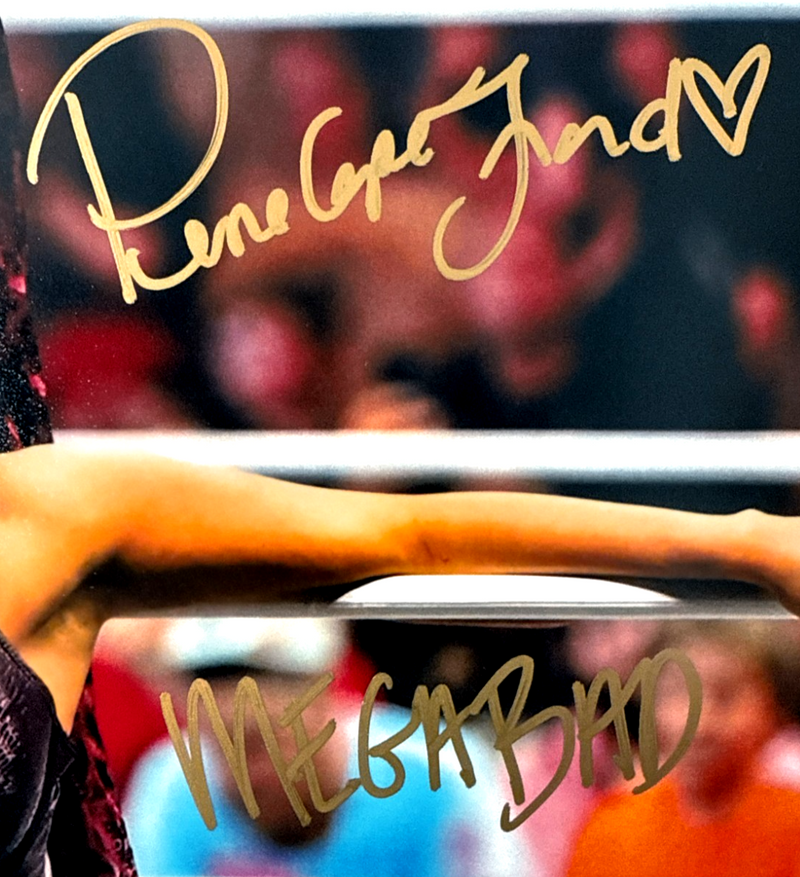 Megan Bayne & Penelope Ford Dual Signed 16x20 Photo w/ 2 Ins Beckett Wit BAS COA