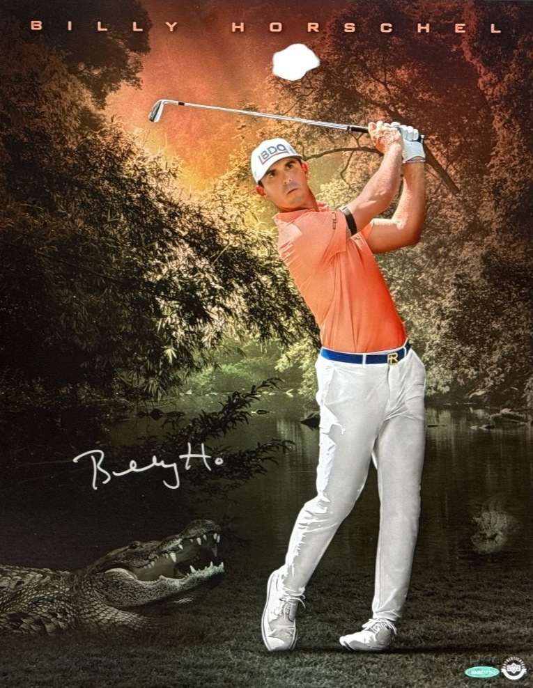 Billy Horschel Signed Autograph Gainsville Golfer 16x20 Photo Upper Deck UDA COA