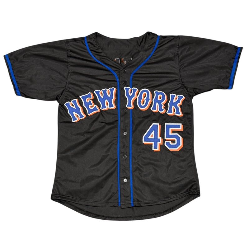 Pedro Martinez Signed Autographed New York Mets Custom Jersey JSA Witness COA