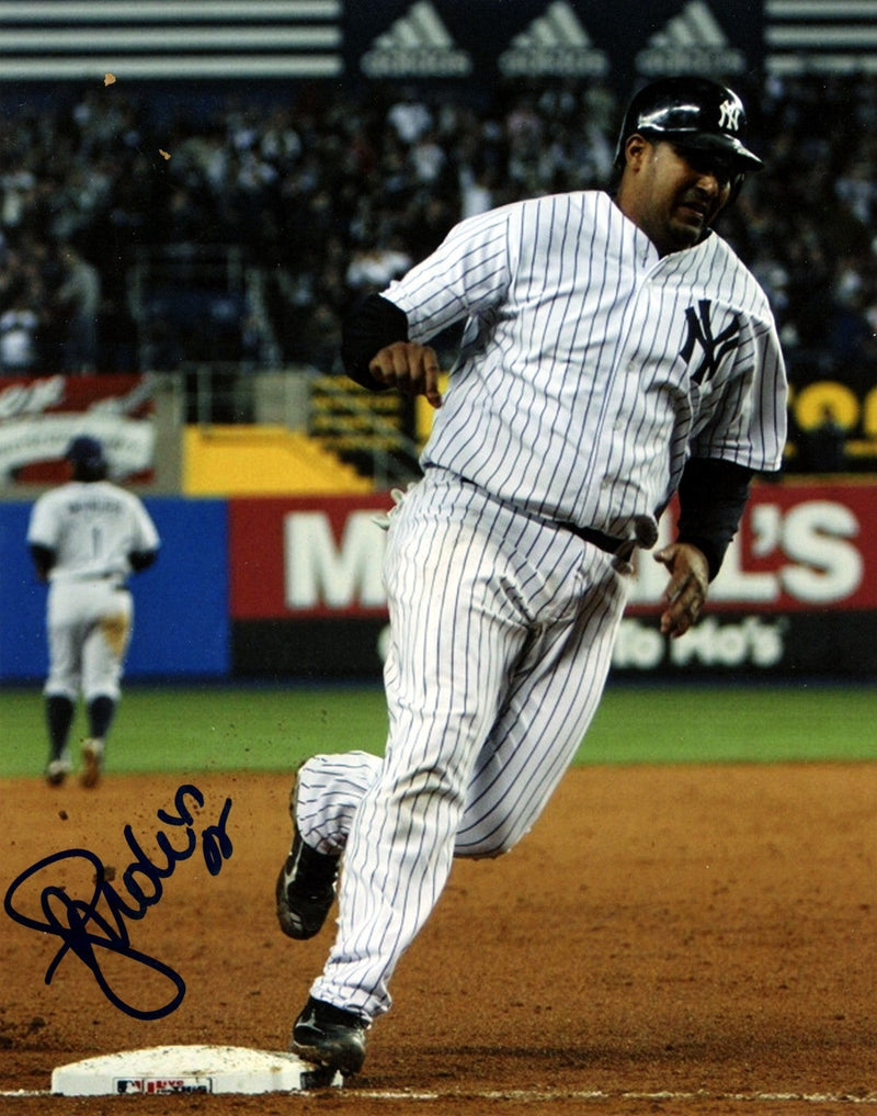 Jose Molina Signed Autographed New York Yankees 8x10 Photo LSCM COA