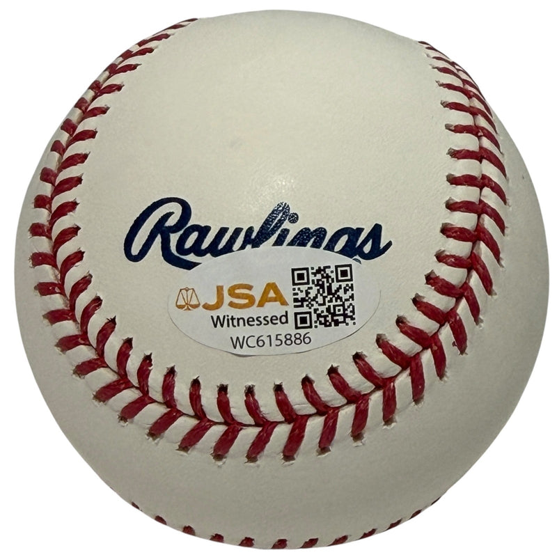 Paul Molitor Signed Autographed HOF Baseball JSA Witness COA