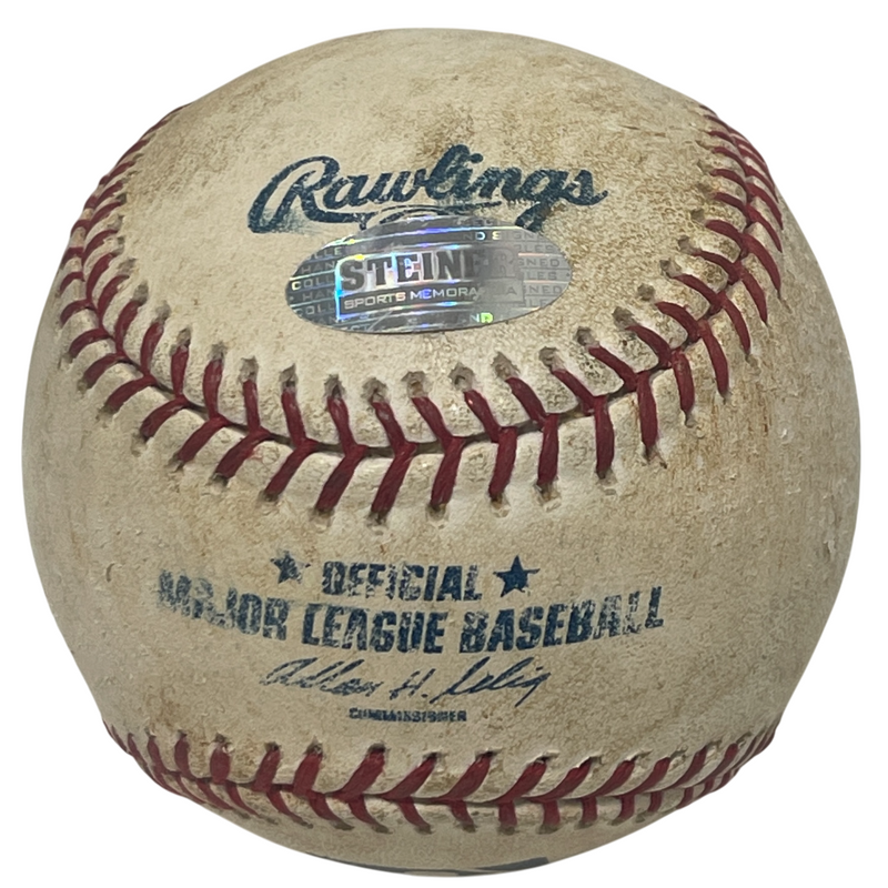 Billy Wagner Signed Autographed Game Used NY Mets ROMLB Baseball STEINER COA