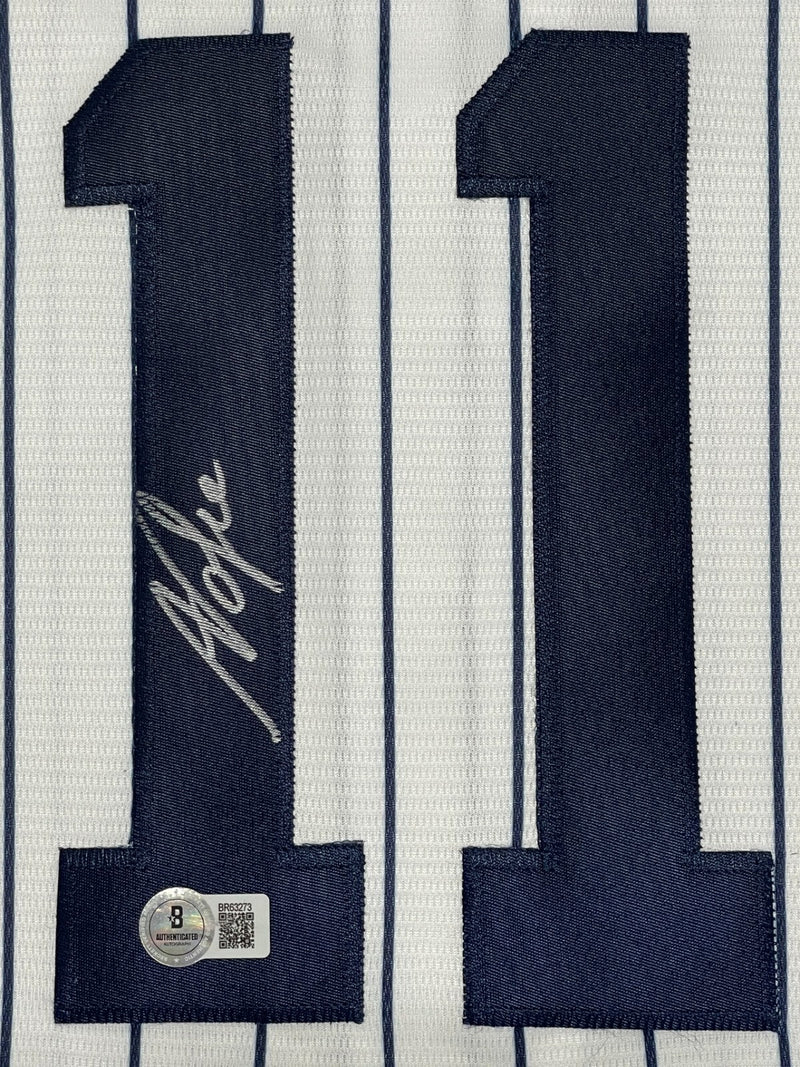 Anthony Volpe Signed New York Yankees Nike Jersey Beckett Witness BAS COA