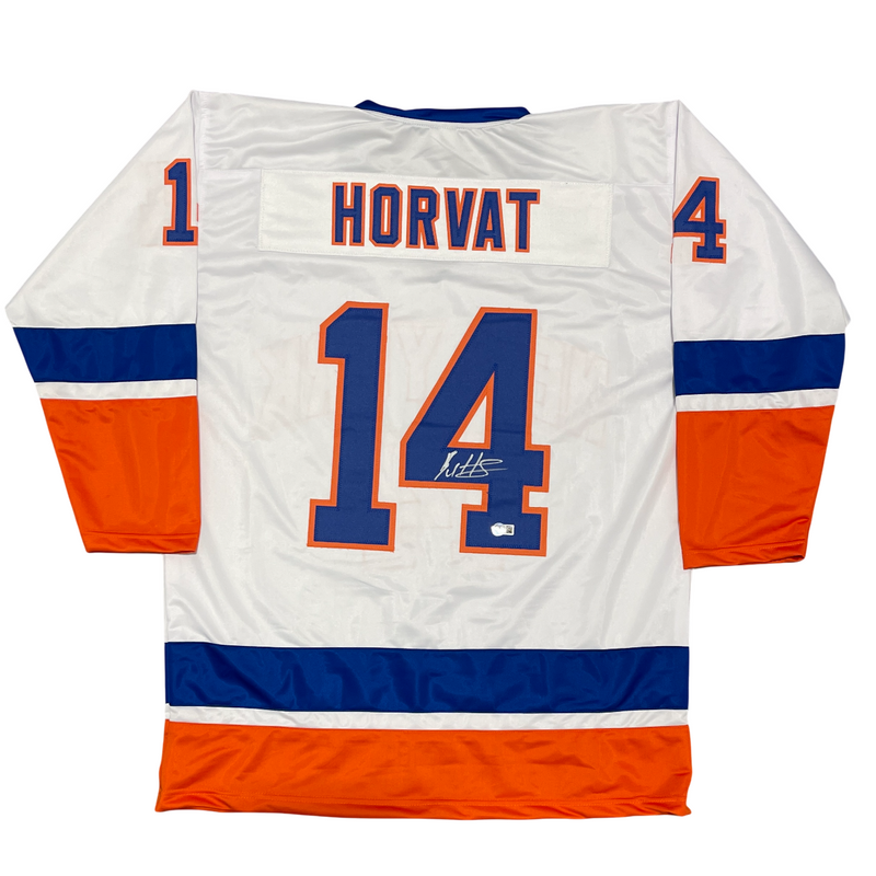 Bo Horvat Signed New York Islanders Custom Jersey Beckett Witness BAS COA