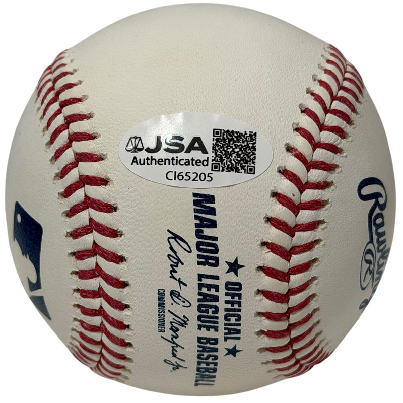 Chase Dollander Signed Autographed ROMLB Baseball JSA COA Colorado Rockies