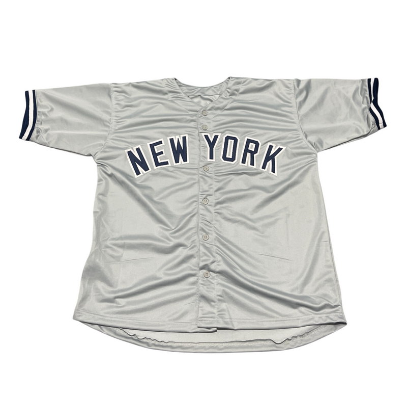 Johnny Damon Signed New York Yankees Custom Jersey Beckett Witness BAS COA