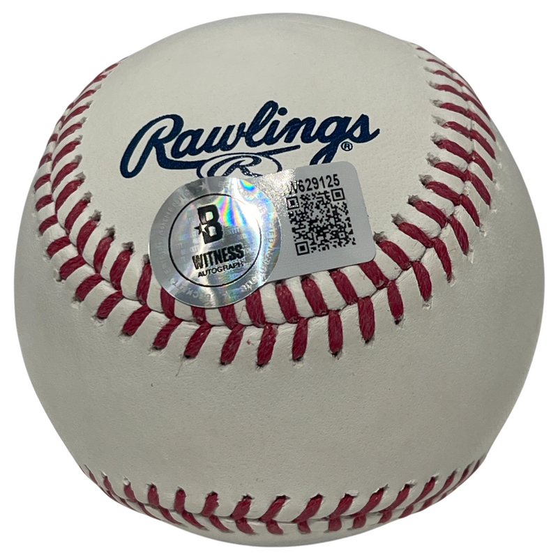 Terry Francona Signed HOF ROMLB Baseball Beckett Witness BAS COA Red Sox
