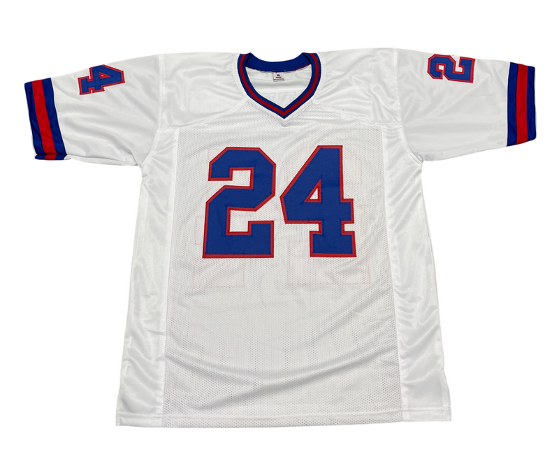 Ottis Anderson Signed Auto Giants Custom Jersey w/ SB XXV MVP Beckett BAS COA