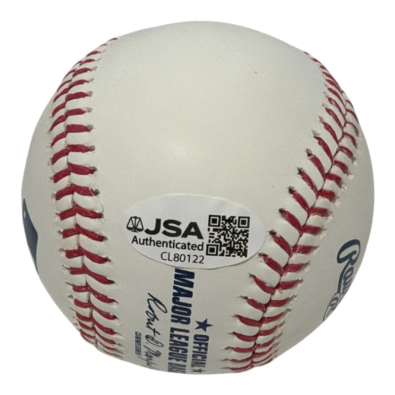 Billy "The Kid" Wanger Signed ROMLB Baseball w/ 3 Insc JSA COA Astros Mets