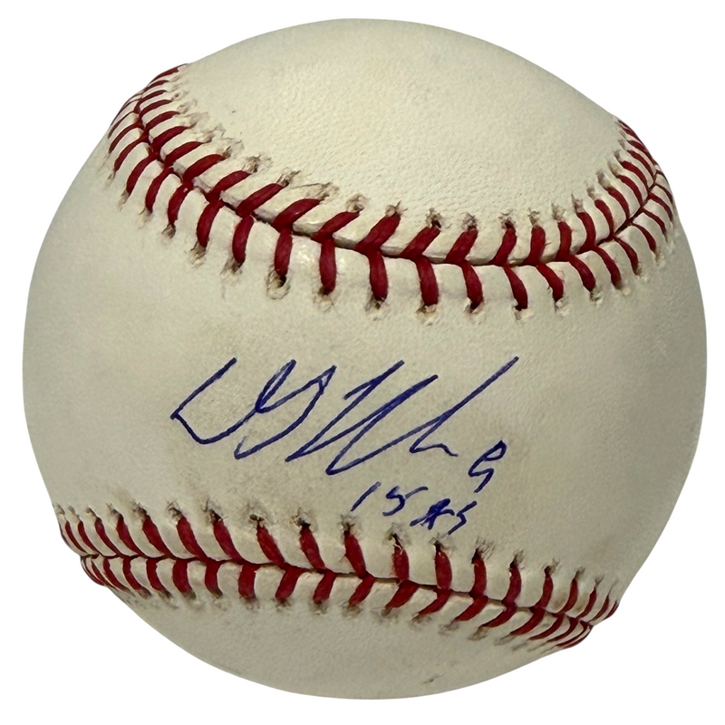DJ Lemahieu Signed Autographed ROMLB Baseball w/ 15 AS Inscription JSA COA