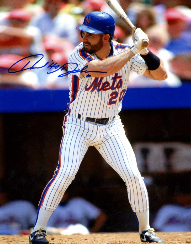 Howard Johnson Signed Autographed New York Mets 8x10 Photo LSCM COA #2
