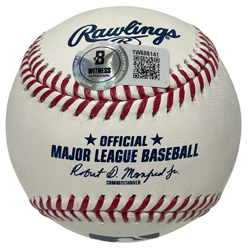 Tanner Houck Signed ROMLB Baseball Boston Red Sox Beckett Witness BAS COA