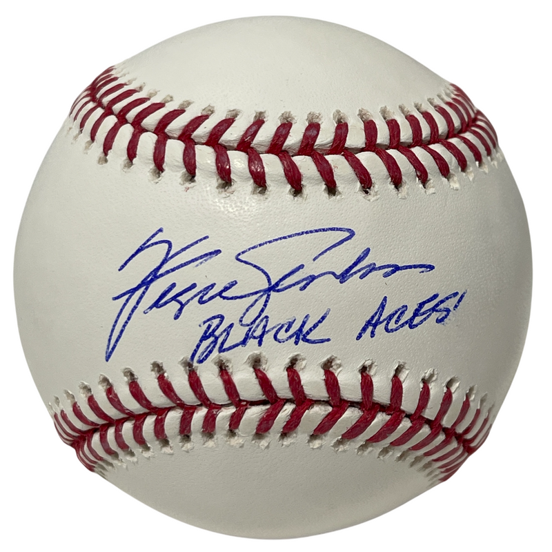 Fergie Jenkins Signed ROMLB Baseball w/ Black Aces Beckett W BAS COA Cubs