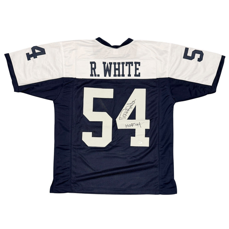Randy White Signed Dallas Cowboys Custom TB Jersey w/ HOF 94 JSA Witness COA