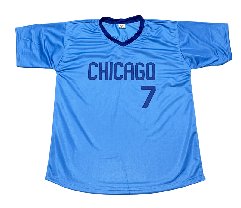 Rick Monday Signed Auto Cubs Custom Jersey w/ Save the Flag Beckett BAS COA