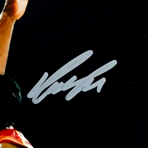 Dominique Wilkins Signed Atlanta Hawks 11x14 Photo Beckett Witness BAS COA