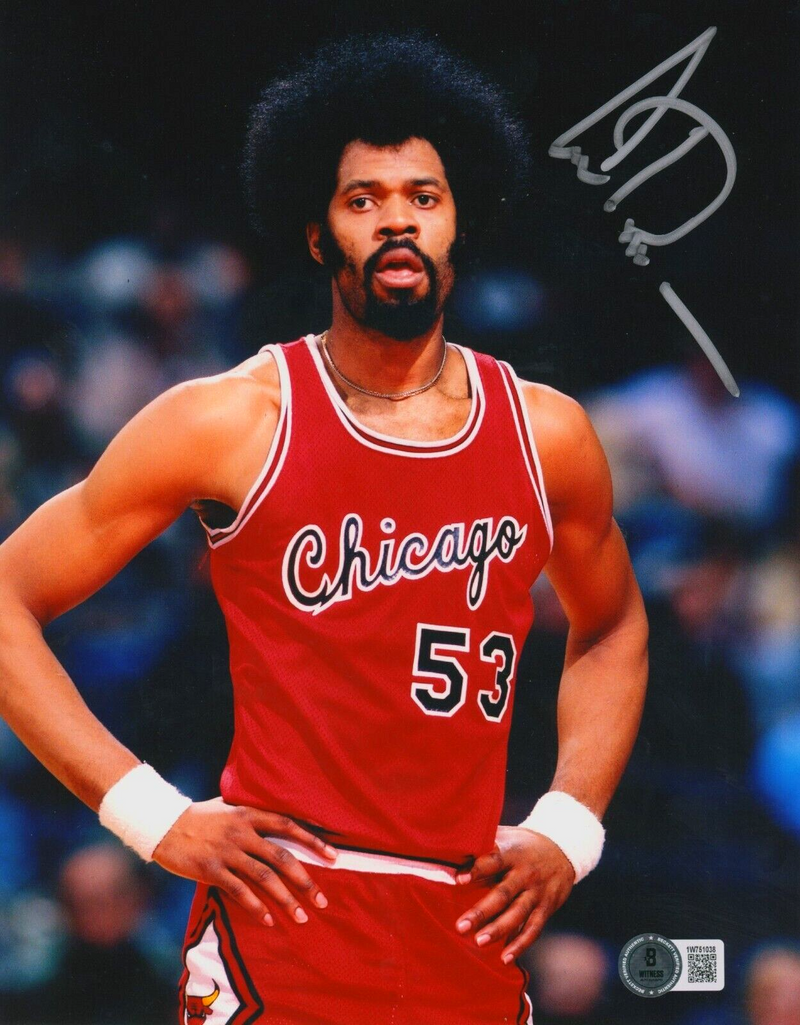 Artis Gilmore Signed Autographed Chicago Bulls 8x10 Photo Beckett BAS COA #1