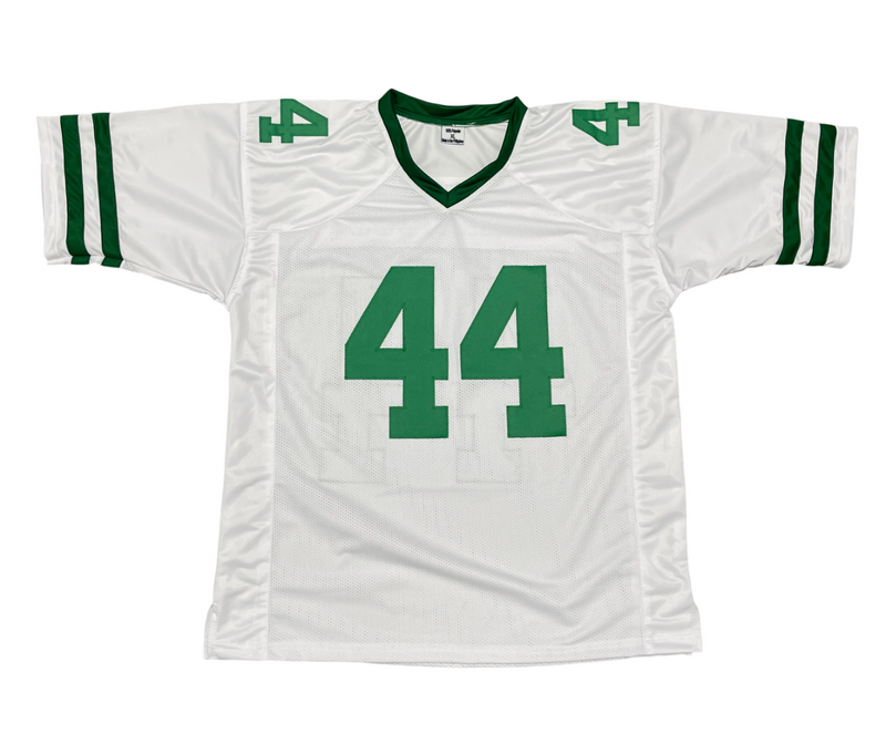 Jamien Sherwood Signed Jets Custom Jersey w/ J-E-T-S Jets Jets Beckett W BAS COA