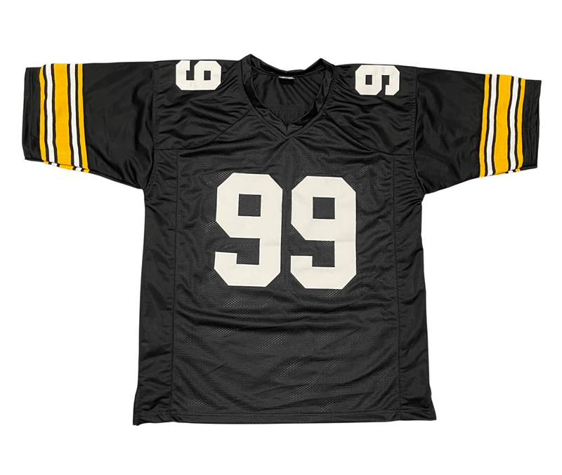 Levon Kirkland Signed Pittsburgh Steelers Custom Jersey Beckett Witness BAS COA