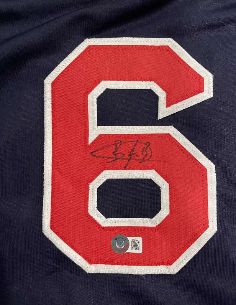 Brayan Bello Signed Boston Red Sox Custom Jersey Beckett Witness BAS COA