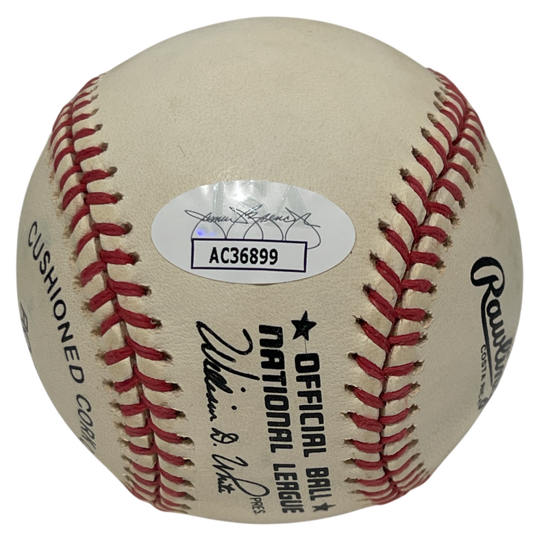 Bobby Bonilla Signed Rawlings National League Baseball New York Mets JSA COA C