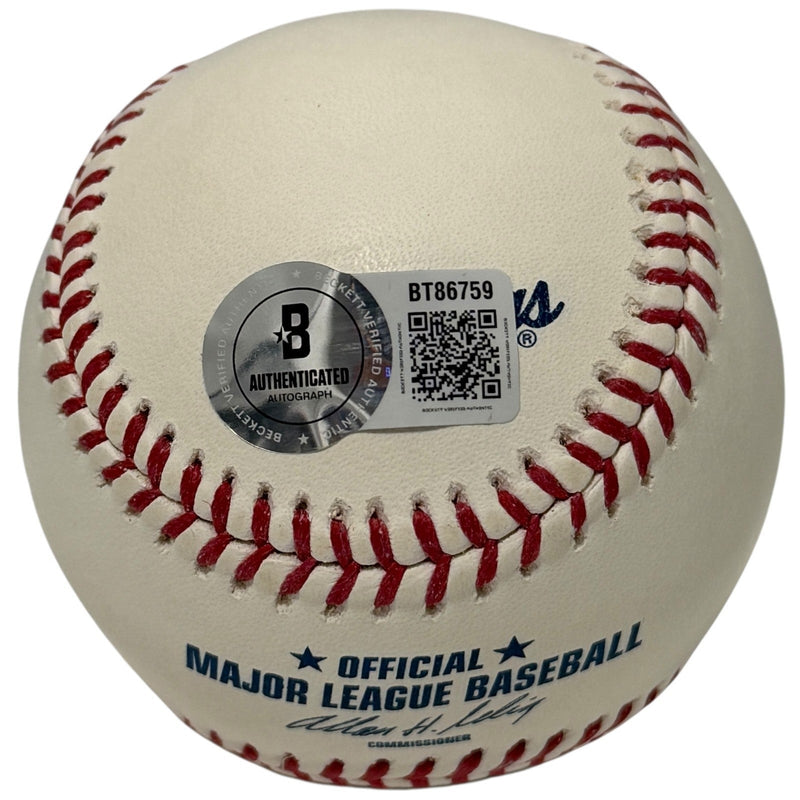 Marcus Semien Signed Autographed ROMLB Baseball Beckett BAS COA New York Mets