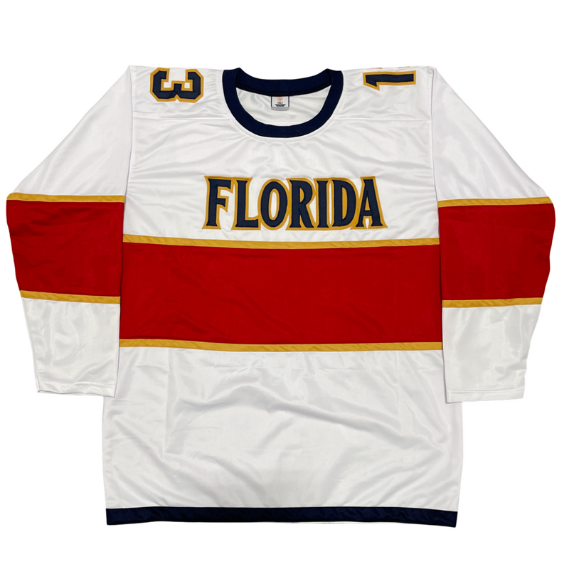 Sam Reinhart Signed Autographed Florida Panthers Custom White Jersey JSA COA