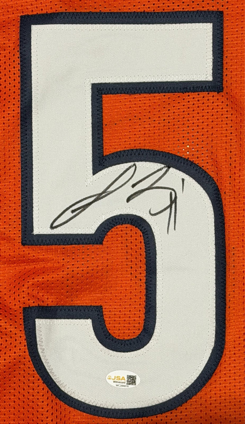 Lance Briggs Signed Autographed Chicago Bears Custom Jersey JSA Witness COA