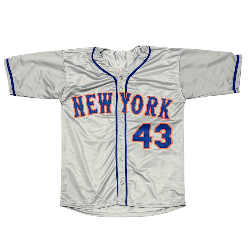 R.A. Dickey Signed New York Mets Custom Jersey w/ 2012 NL CY JSA Witness COA