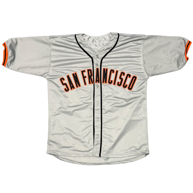 Kevin Mitchell Signed San Francisco Giants Custom Grey Jersey JSA Witness COA