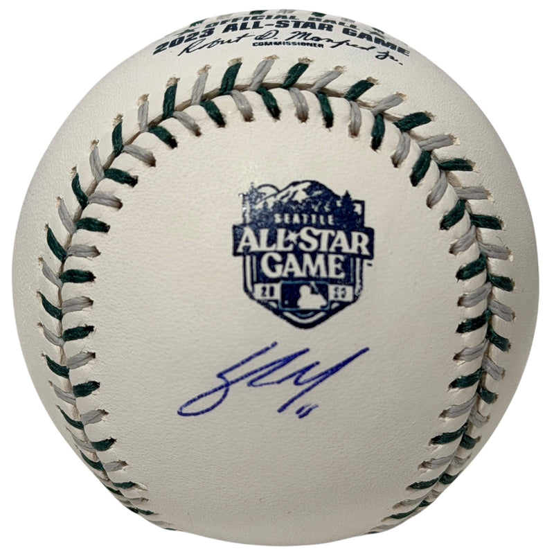 Shane McClanahan Signed 2023 All Star Game Baseball JSA COA Tampa Bay Rays