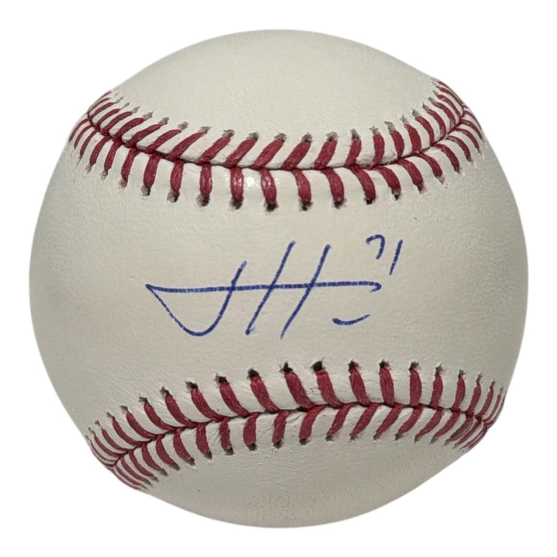 Josh Hader Signed Autographed ROMLB Baseball JSA COA Houston Astros